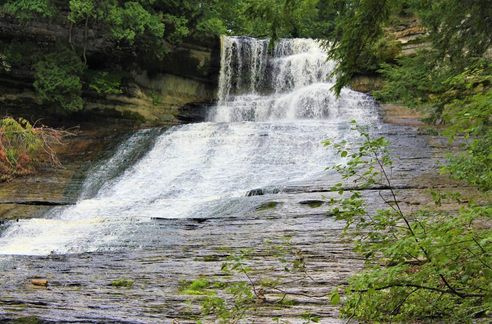 Laughing Whitefish Falls - Lake Superior Waterfalls