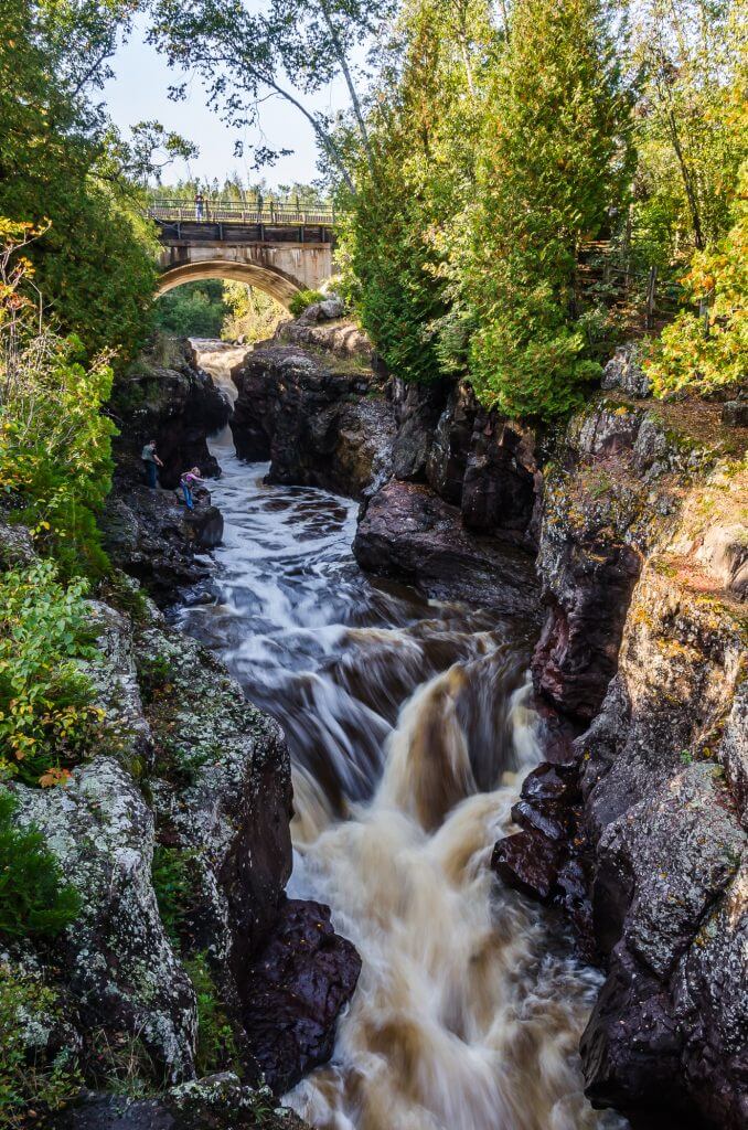 Hidden Falls - Lake Superior Waterfalls