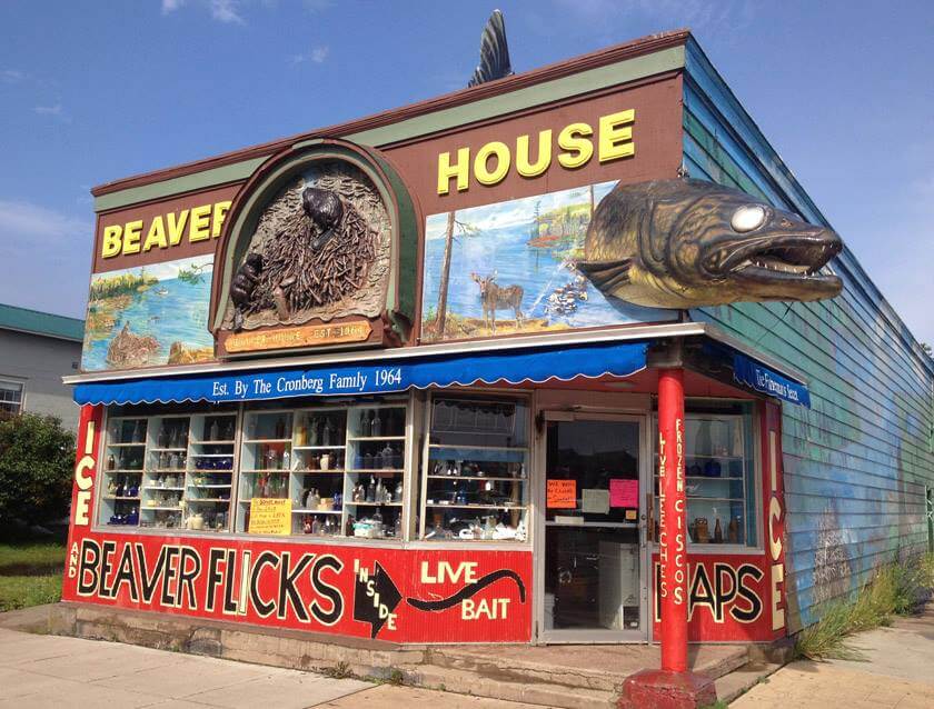 Lake Superior Roadside Attractions - The Beaver House Fish
